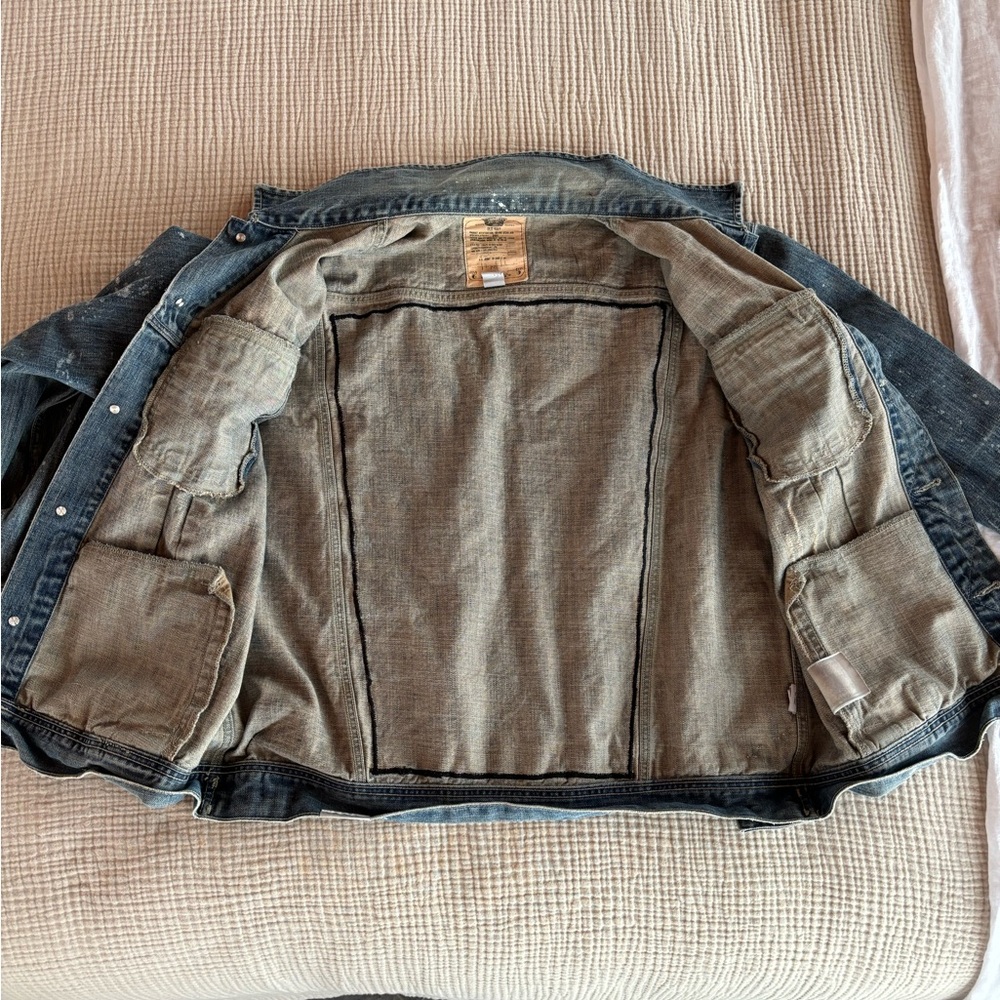 Reworked Vintage Denim Jacket - Picture 3 of 10